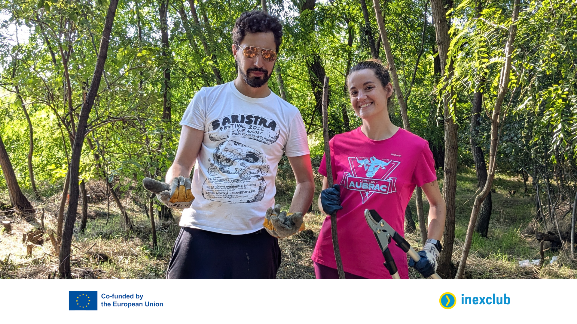 Volunter and campleader in the workcamp Green Oasis in Odolena Voda 2024