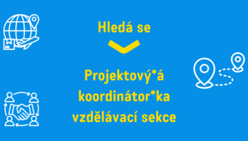 Hledá se Projektový*á koordinátor*ka vzdělávací sekce