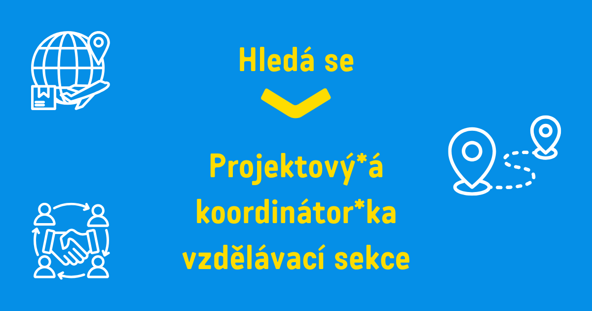 Hledá se Projektový*á koordinátor*ka vzdělávací sekce